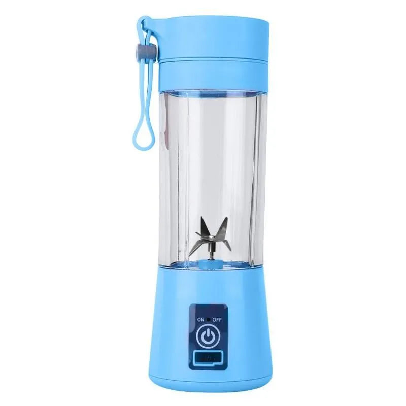 6 Blades USB Charger Potable Juice Blender