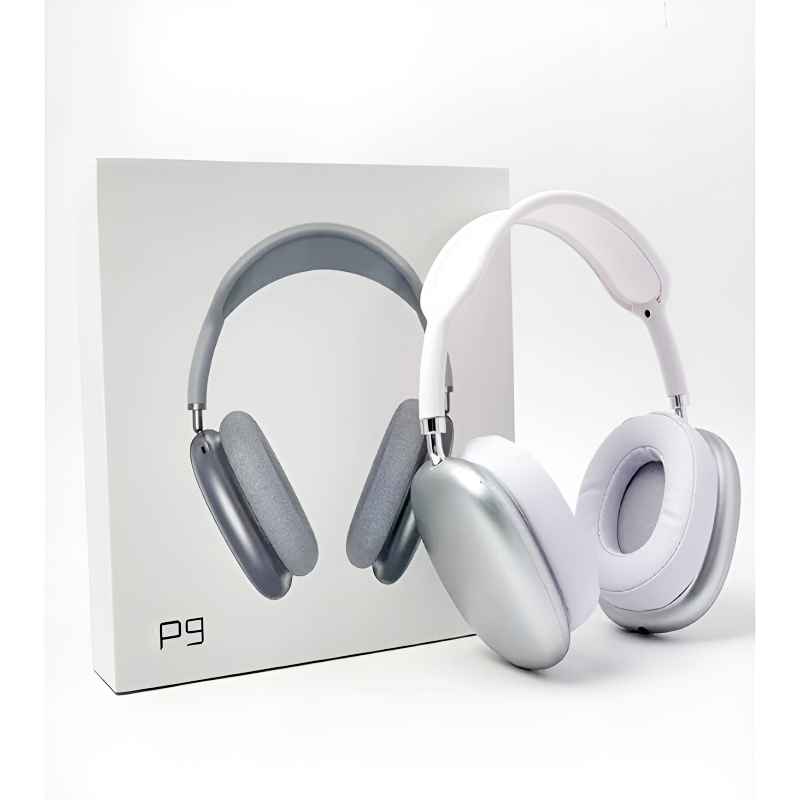 Bluetooth Wireless Noise-Cancelling Stereo Headphones with Mic for Sports & Gaming