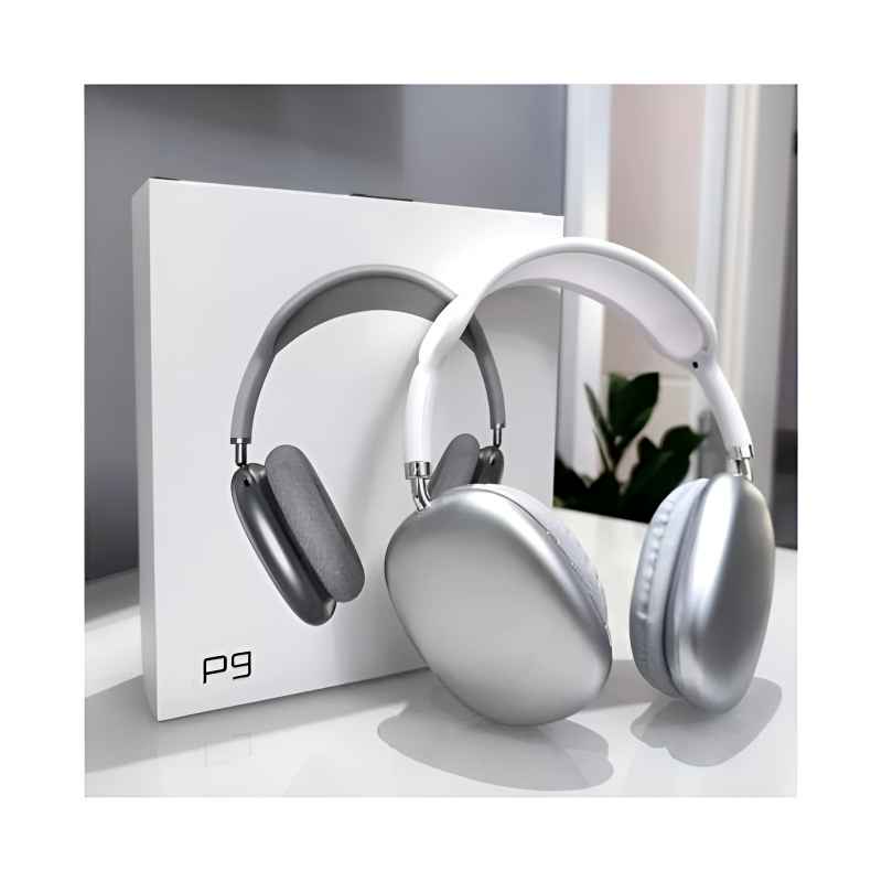 Bluetooth Wireless Noise-Cancelling Stereo Headphones with Mic for Sports & Gaming