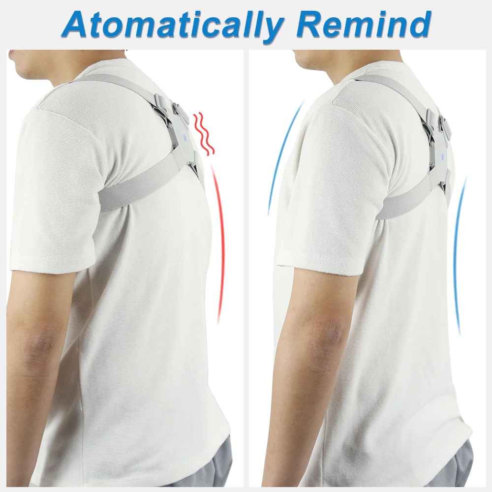 Smart Back Posture Corrector Back Intelligent Brace Support Belt Shoulder Training Belt